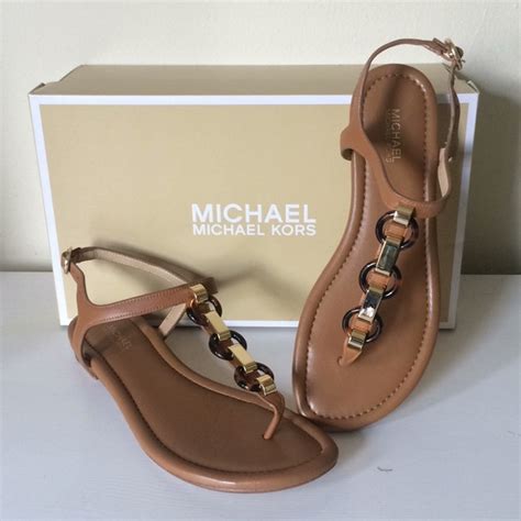 michael michael kors mahari leather thong|Michael kors thong sandals + FREE SHIPPING .